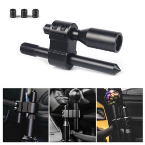 Mechanical Texture High Quality Car Aluminum H Type Shift Knob Extension Adjustable Extender Gear Shifter With Three Adapters