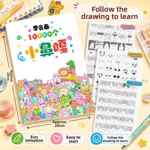 Kids Educational Drawing Book Doodle Sketch Outline