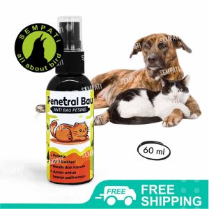 SEMPATI Penghilang Bau Pesing Pup Poop Pipis Kucing Penetral Bau Kandang Kucing Anjing Kelinci Pet Odor Remover Pewangi Pasir Gumpal Kucing Pet Disenfektan Anti Bakteri