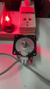 60kTYZ 2.5R/s 14W อุปกรณ์ตู้ฟักไข่ มอเตอร์ซิงโครนัส แถมเฟือง