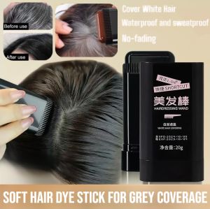 Waterproof And Sweat-Proof Hair Dye Comb Cover White Hair Quick Black Hair Dye Stick Hide Hair Root