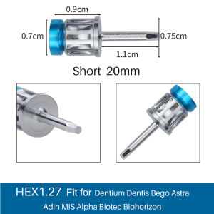 JNSUR Implant Torque Screwdrivers Dental Implant Restoration Tool Kit Box Dental Universal Wrench 10-70NCM Dentist Tools Supply