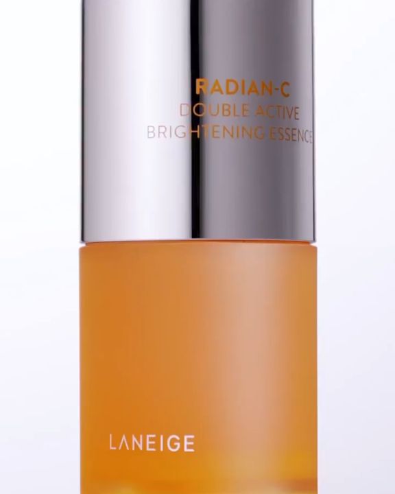 [5.5 Exclusive Bundle] LANEIGE Radian-C Double Essence 30g - Essence Mencerahkan dengan Vitamin C - Mengatasi Kulit Lelah - Untuk Semua Jenis Kulit