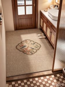 YINSHANG | Zen Non-slip Water Absorbent Full Coverage Bathroom Mat
