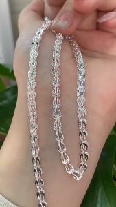 Bộ trang sức mẫu SET12 gồm dây chuyền và vòng tay