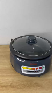 Nồi Lẩu Điện Supor HFK26EVN-130 4L 1300W – Chống Dính – Nắp Kính – 4 Mức Nhiệt 70–225°C – Đa Năng
