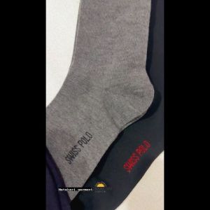 Swiss Polo 3pairs Pack Men Long Sock Office Sport Casual Formal Comfort Soft Cotton Sock Stokin Panjang Stokin Polo (MG)