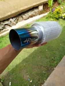 knalpot hks hipowr suara full bass bulet