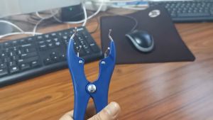 Elastrator for goat Animal Tail cutter Castration bander plier with 20Pcs Castrator rings for piglet goat sheep