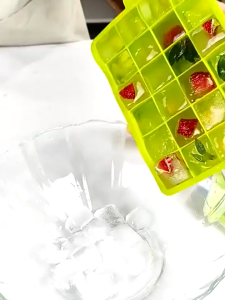 15 Grids Silicone Ice Cube Molder Tray Fruit Popsicle Make With Cover
