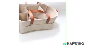 Baby Diaper Bag Maternity Bag Diaper Tote Bag with Changeable Compartments Large Capacity Mommy Bag