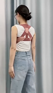 ที่ดัดหลัง เข็มขัดแก้ไขหลัง แก้ไขท่าทางนั่ง การเพิ่มประสิทธิภาพท่าทาง บางเบา ไม่บาดผิว ใช้ได้ทั้งเด็กและผู้ใหญ่