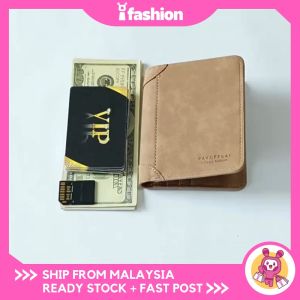 iFASHION 2029 READY STOCK Mens Wallet Youth Fashion Multi-Card Slot Versatile Wallet Dompet Lelaki