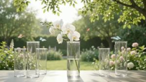 20 Chiếc Bình Hoa Trụ Nhựa Trong Suốt Gói Số Lượng Lớn Cho Đám Cưới Centerpieces Nhà Bàn Ăn Cho Tiệc Bình Hoa Trong Suốt
