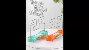 【2 COLORS】Kids Electric Collision Maze Toy Collision Electric Bump Shock Game Circuit Maze Game Science Toys