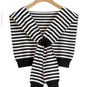 New 2024 Crossed Neck Windproof Office Air Conditioned Knitted Versatile Womens Summer Shoulder Wrap Spring Autumn Multi-Functional Scarf