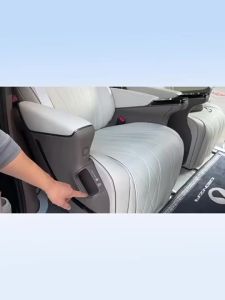 Denza d9 EV/BYD MPV Two-Row Seat Wireless Inflatable Pad ด้านข้างแผ่นป้องกันภายใน d9 ซิลิโคนอุปกรณ์ดัดแปลง