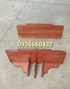 KỆ THỜ GỖ THỒNG KIỂU THẲNG 3 CHÂN ĐỠ KT 100CM X 35CM KỆ THỜ CÔNG GIÁO