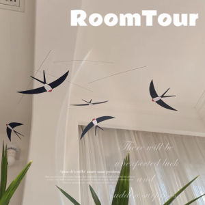 Trang Trí Lớp Học Mẫu Giáo Bằng Vật Liệu Treo Hình Chim Bồ Câu Trang Trí Hành Lang Phòng Học Phong Cách Scandinavia DIY