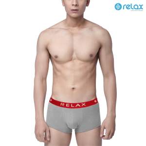 Quần lót chính hãng RELAX cao cấp thun cotton bản lớn thể thao RLTK019 mềm mát boxer trunk
