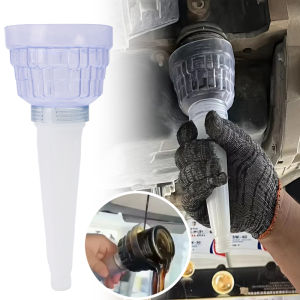 Woken】กรวยอเนกประสงค์สำหรับที่ซ่อมรถอุปกรณ์เสริมอเนกประสงค์สำหรับตัวกรองน้ำมันอุปกรณ์กำจัดใช้ซ้ำได้ตัวกรองรถกันน้ำร้อนลวก