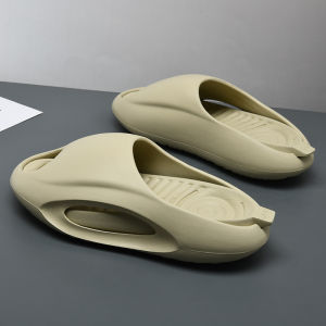 Casual Mens Summer Outdoor Beach Sandals Anti-Slip Wear-Resistant Thick Bottom Flat Slippers Comfortable Sensation Slippers