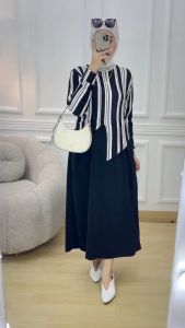 YOURAS GAMIS KAOS KNIT RAJUT IMPORT KOMBINASI