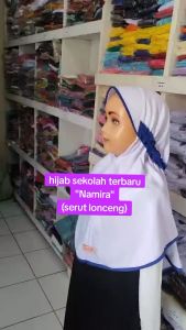 Bergo Anak Amira & NAMIRA Serut Lonceng: Bergo Sekolah Terbaru, Termurah, Terlaris
