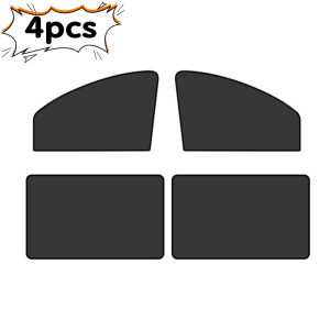 1-4pcs Strong Magnetic Car Sunshade UV Protection Window Curtain Foldable Sun Shield Cover Auto Window Sun shade Protector Cover