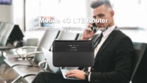 KuWFi 6000mAh Unlock 4G Pocket Wifi 150Mbps Portable Wireless Mobile Router Modem 4g Wifi Sim Card Outdoor Hotspot Mini Router