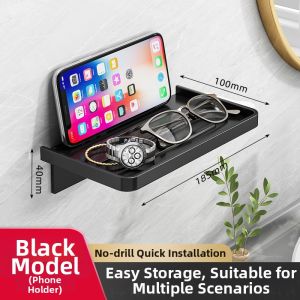 Bathroom Storage Organizer Wall Mount Shelf