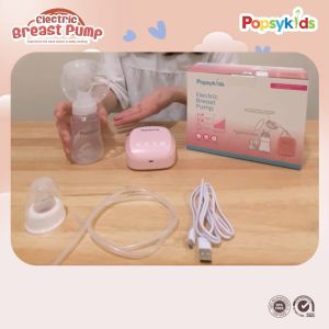 PopsyKids Electric Breast Pump - Pompa ASI Elektrik – Food Grade BPA Free Automatic Handy Electric Breast Pump