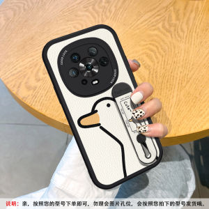 Honor Magic7 Phone Case with Wrist Strap Soft Silicone Full Lens Coverage Elegant Leather Design Anti-Fall for Women New Model