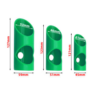 3Pcs Foam Pipe Cutter Tool Pipe Insulation Cutting Guide Three-Tube Cutting Fixture Insulation Cutting for Home Industries