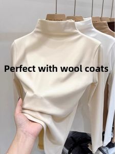 French Elegant Premium Half-high Neck Top