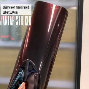 Sticker Scotlite Chameleon Madeira Red Lebar 150 cm Kualitas Premium Skotlet Mobil Lebar 150 cm Skotlet Hitam Lembayung Merah Skotlet Merah Lembayung Hitam Skotle Mobil Viral Langka Harga Promo Bisa Cod