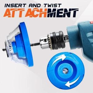 1PC Electric Drill Dust Cover Ash Bowl Impact Hammer Must Have Drill Dust Collector Dustproof Device Power Tool Accessories Dust Collection Bowl Dustproof Household Collection Cover Power Too Dustproof Cover Impact Drill