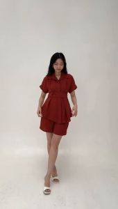 BestStore - Setelan Bohra Kekinian 2IN1 Atasan + Celana Pendek / Setelan Wanita / One Set