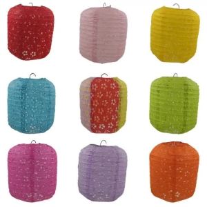 1pc 12 Inch Chinese Paper Lanterns Hollow Out Round Lantern Activity Decoration Party and Wedding Decoration Hanging Paper Ball