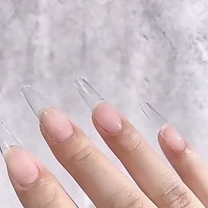 AIi Solid Nail Tips Gel 10g UV cured Acrylic Extend Gel Transparent Manicure Extension Glue