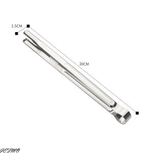 Stainless Steel BBQ Grill Tongs4 Size Food Cooking Tools For KitchenCampingOutdoor Party Non-slip Handle Kitchen Tools