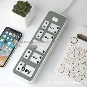 Đa dây Ổ cắm điện với cổng USB cho gia đình khách sạn sử dụng tại văn phòng