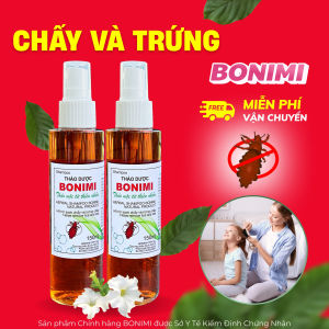 Combo 2 - Ủ Chấy. Dầu Gội Hết Chấy Chí BONIMI. Dùng 1 Lần Hết Chấy Chí. Dầu Gội Chí.