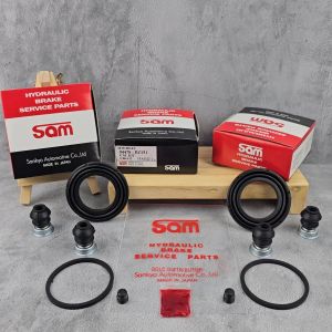 CALIPER KIT REM CAKRAM DEPAN ALYA MATIC METIK 1SET SAM