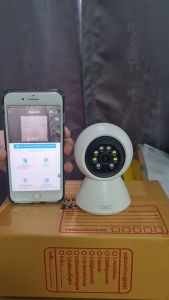 Xmars 1080P กล้องวงจรปิดไร้เสียงไทย แอพไทย ภาพคมชัด 3 MP Wi-Fi เสริมจมูก CCTV Camera HE-01