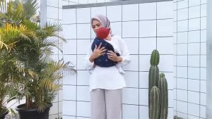 COD Gendongan Bayi Samping Polos Motif Gendongan Kaos Geos CimoBaby Gendongan Anak Murah Best Seller