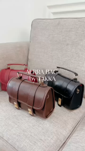 MFC - Tas Selempang Wanita Elegan Mini - Model Korea Kulit PU Marun