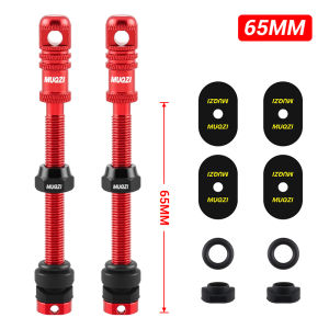 MUQZI 45/55/65/75/85/100mm Tubeless Valve Bike Presta Valve Stem