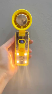 Quạt Cầm Tay Tích Điện miLife F9P Có Sò Lạnh 13 Độ 100 Cấp Gió Pin 5200mAh Đeo Cổ Để Bàn