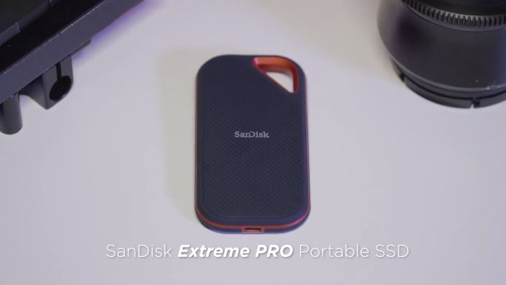 SanDisk Extreme Pro Portable SSD NVMe 2000MB/s (1TB/2TB/4TB) E81